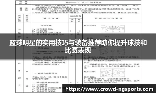 篮球明星的实用技巧与装备推荐助你提升球技和比赛表现